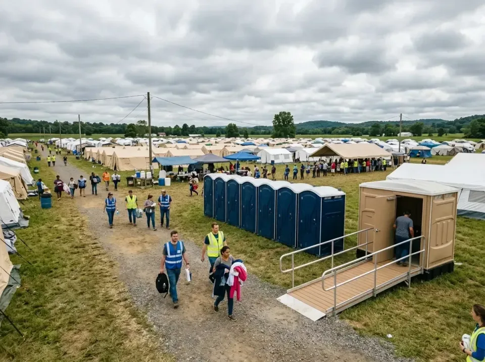 disaster-relief-camp-restrooms-010 — frequently asked questions, Dumpster & Portable Bathrooms Rental in New Ellenton, SC